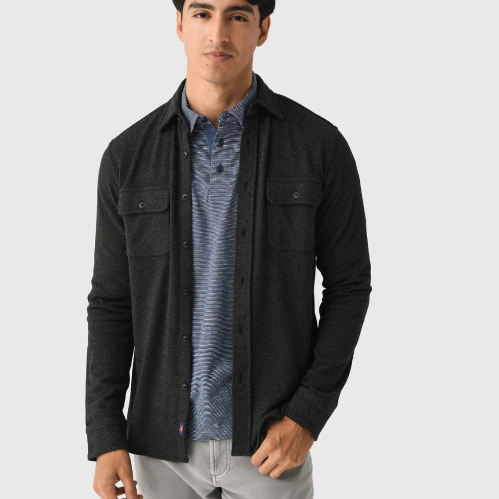 Faherty Legends Sweater Shirt Button Down Mens XL - image 1